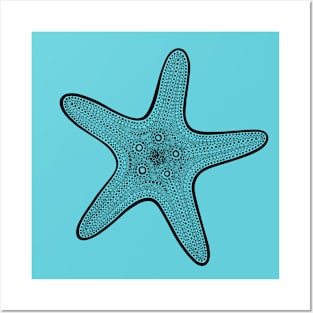 Sea Star or Starfish - marine animal design Posters and Art